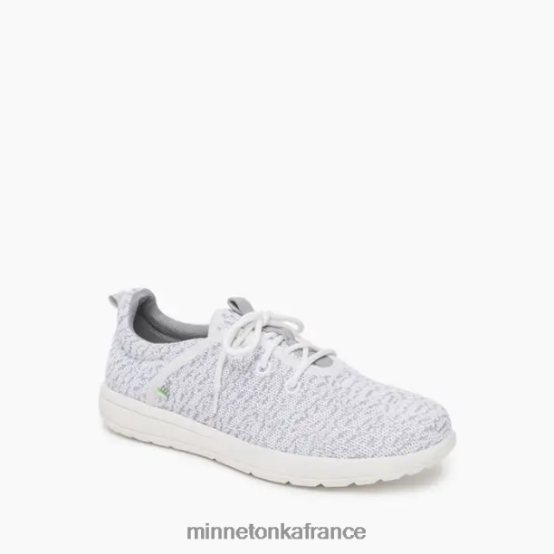 éco à nouveau Hommes Minnetonka blanc 6N6FP450 chaussure