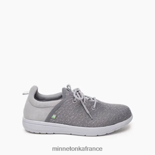éco à nouveau Hommes Minnetonka gris 6N6FP448 chaussure