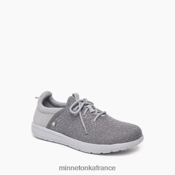 éco à nouveau Hommes Minnetonka gris 6N6FP448 chaussure