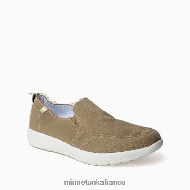 étendue Hommes Minnetonka kaki 6N6FP351 chaussure