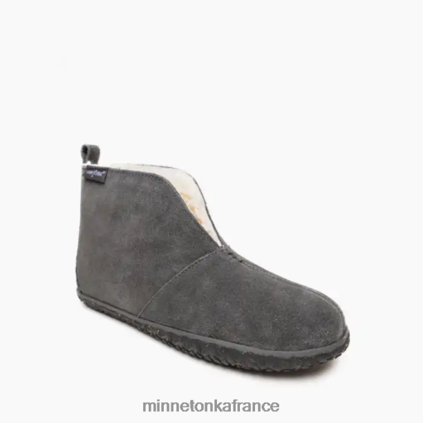 Tamson Hommes Minnetonka charbon 6N6FP424 chaussure