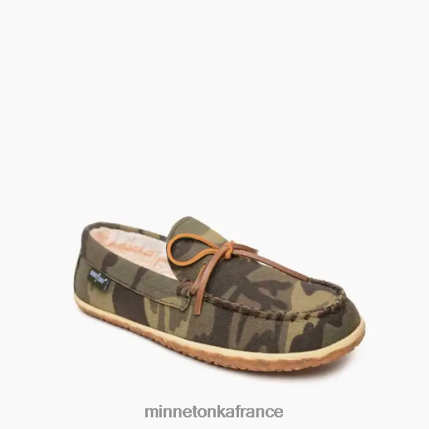 Tom Hommes Minnetonka imprimé camouflage 6N6FP368 chaussure