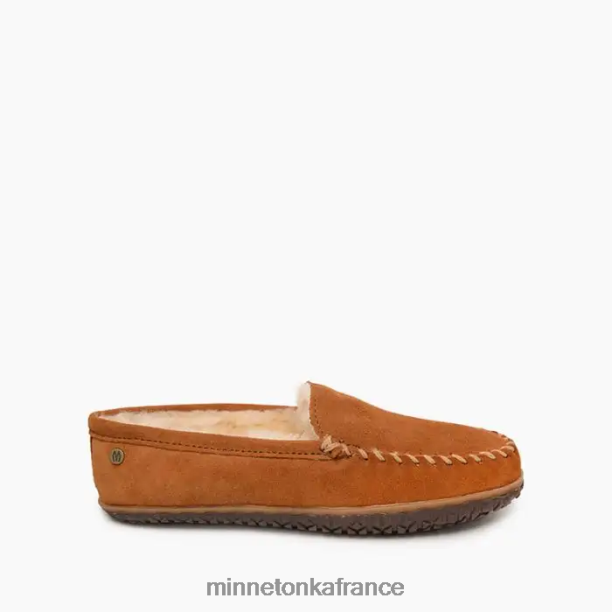 tobie en peau de mouton Hommes Minnetonka brun 6N6FP370 chaussure