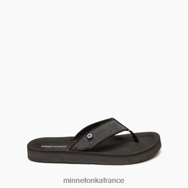 bruyère 1 Hommes Minnetonka noir 6N6FP444 chaussure