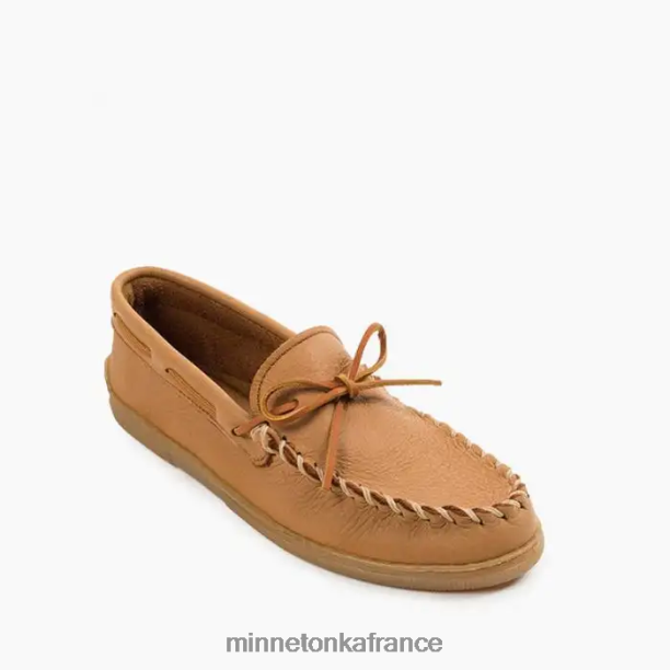 classique en peau d'orignal Hommes Minnetonka naturel 6N6FP327 chaussure