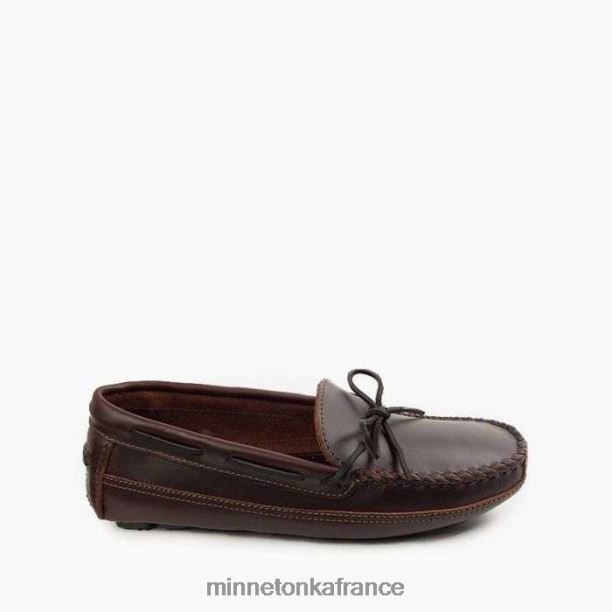 conducteur essentiel Hommes Minnetonka marron foncé 6N6FP346 chaussure