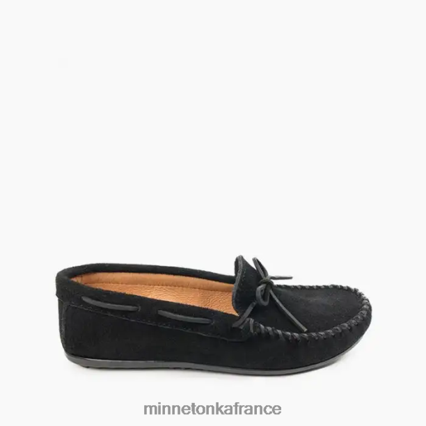 mocassin classique Hommes Minnetonka noir 6N6FP328 chaussure