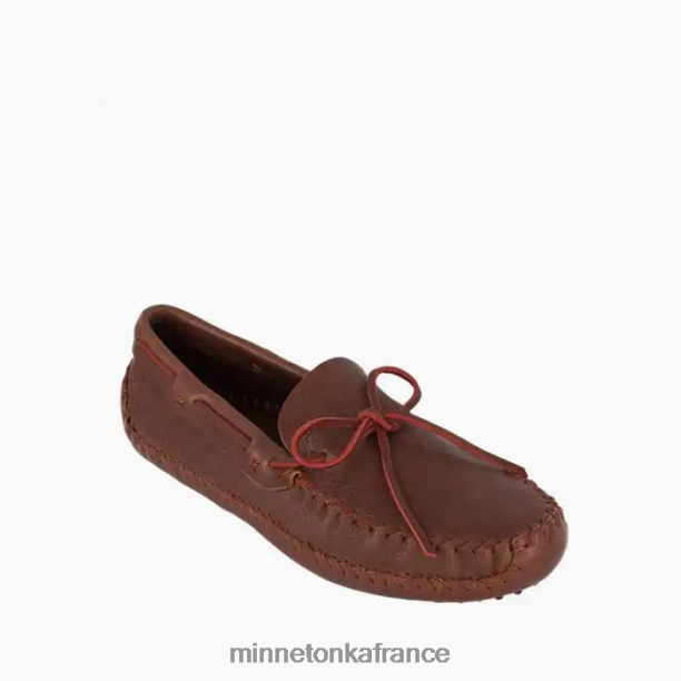 p.w. conduite automobile Hommes Minnetonka marron/cognac 6N6FP376 chaussure
