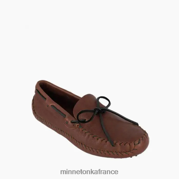 p.w. conduite automobile Hommes Minnetonka marron noir 6N6FP375 chaussure