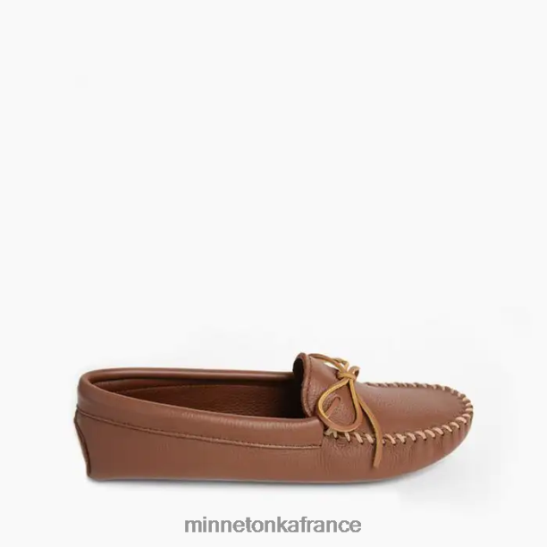 semelle souple double en peau de cerf Hommes Minnetonka Carmel 6N6FP336 chaussure