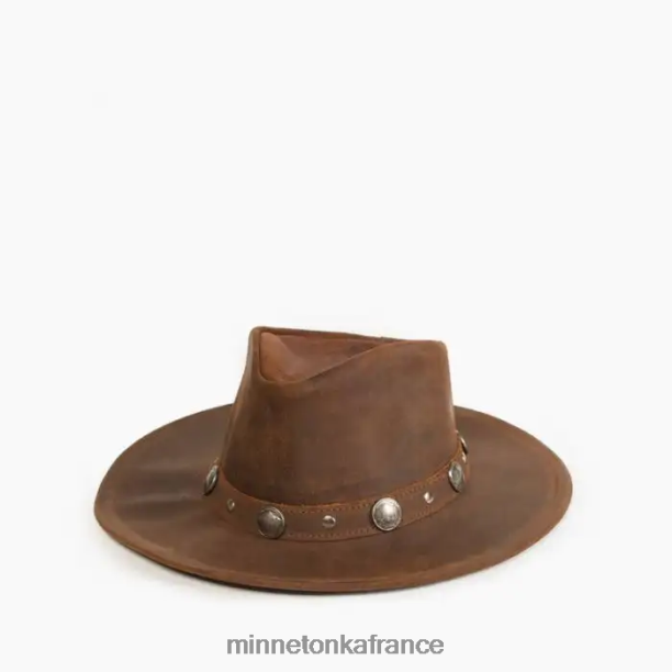 chapeau de nickel de buffle unisexe Minnetonka brun 6N6FP519 accessoires