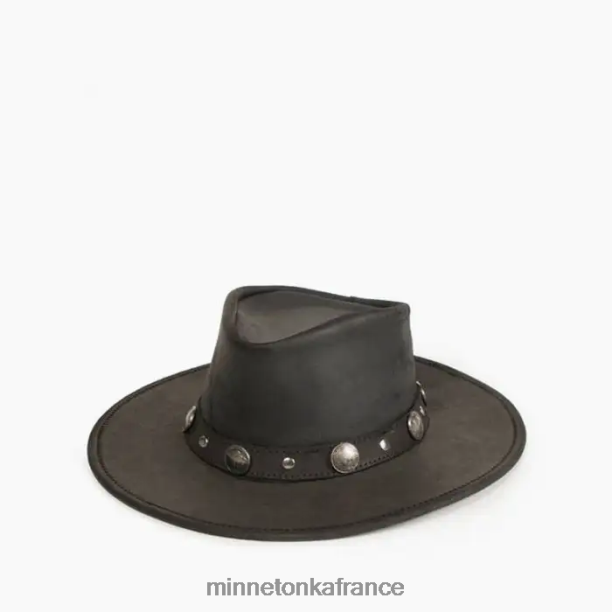 chapeau de nickel de buffle unisexe Minnetonka noir 6N6FP518 accessoires