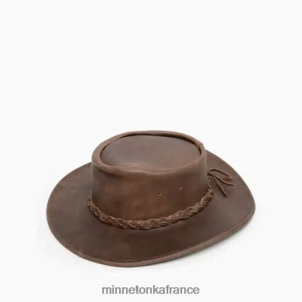 plier le chapeau unisexe Minnetonka bronzage fumé 6N6FP514 accessoires