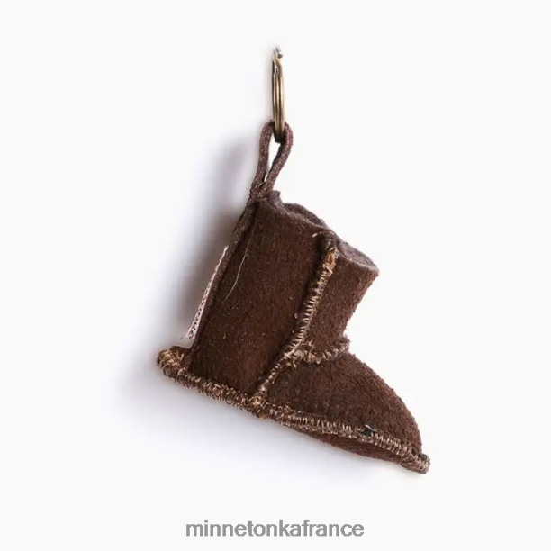 mini porte-clés de démarrage unisexe Minnetonka chocolat 6N6FP534 accessoires