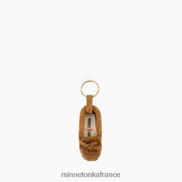 porte-clés mini moc unisexe Minnetonka brun poussiéreux 6N6FP530 accessoires